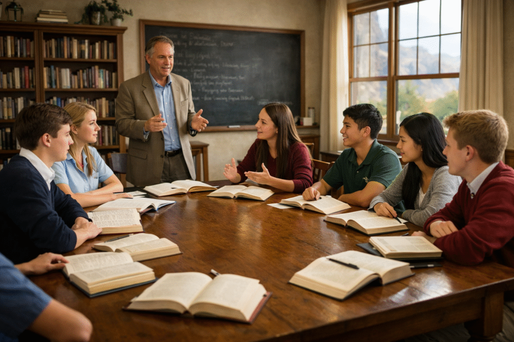 Utah County Classical Education Classroom