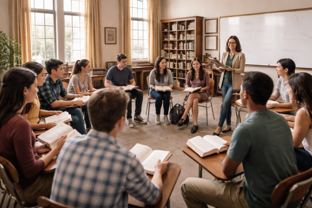 Utah College Prep Classroom Discussion