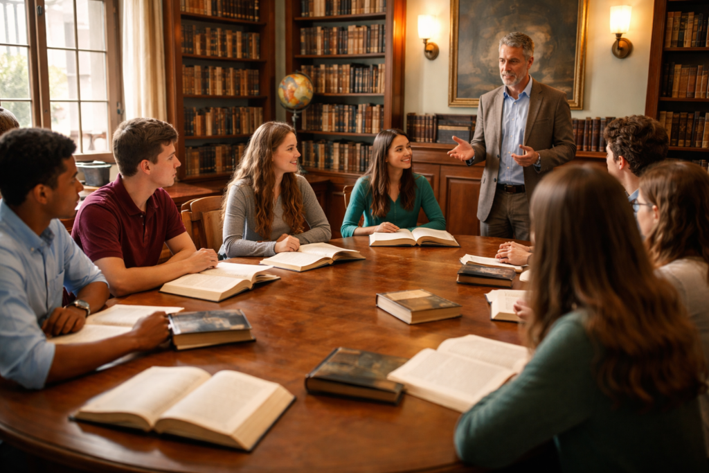 Socratic Seminar in Classical Charter School