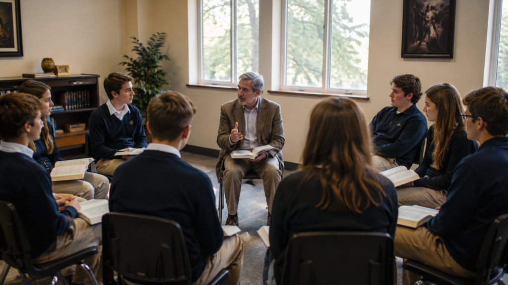 High School Socratic Method in Action