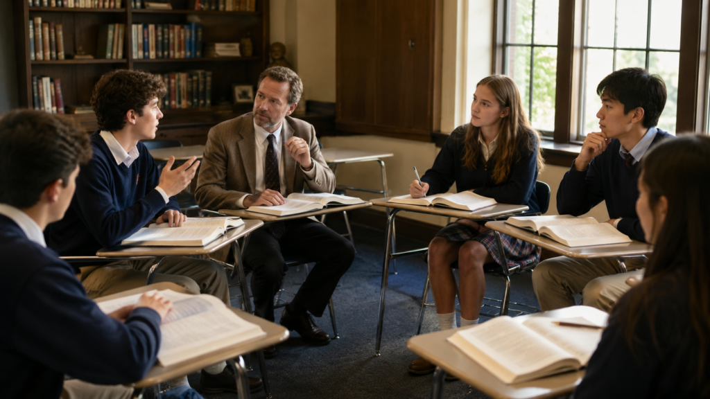 Classical School Classroom Dialogue
