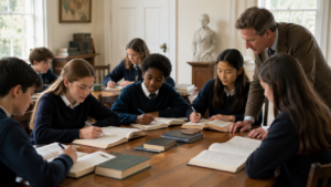 Middle School Latin Lesson at Maeser Academy