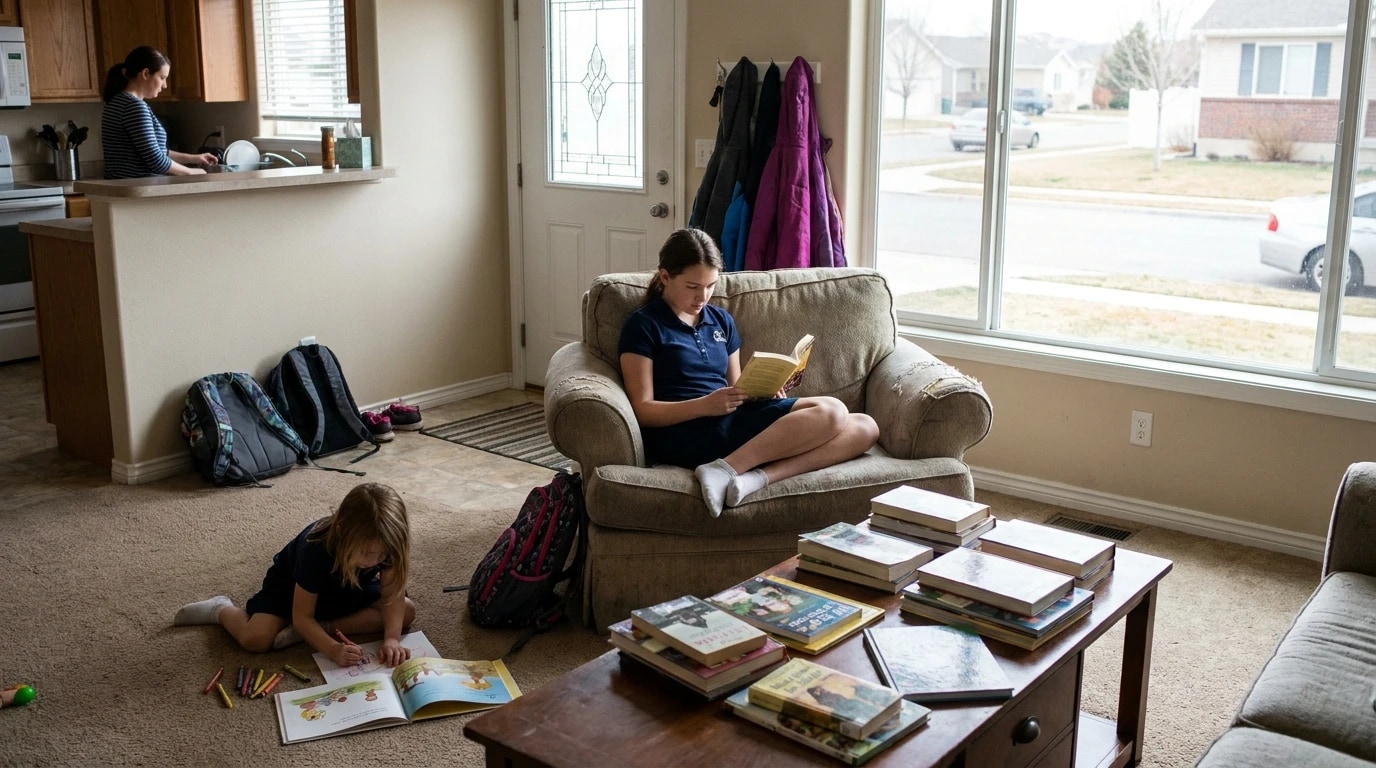 Building Strong Reading Habits at Home for K-12 Students