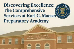 Students engaged in activities at Karl G. Maeser Preparatory Academy
